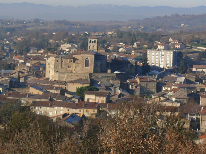 Vue sur Saint Donat sur l'Herbasse_ Michel Arnaud