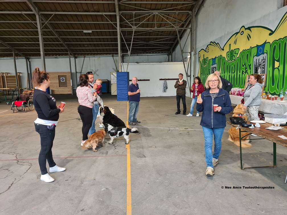 Homologation de futurs chiens cynothérapeutes