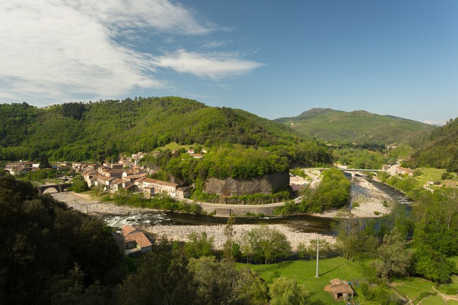Pont de Labeaume - Le village