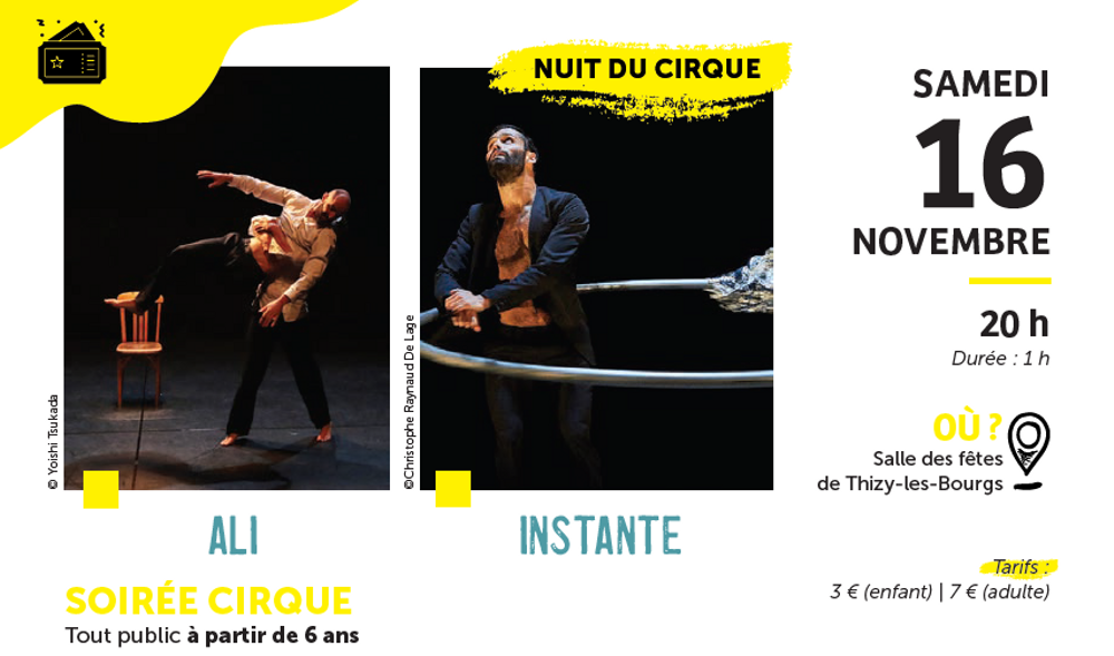 Spectacle : Nuit du Cirque.