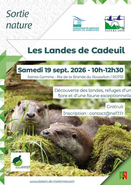 Sortie nature aux Landes de Cadeuil