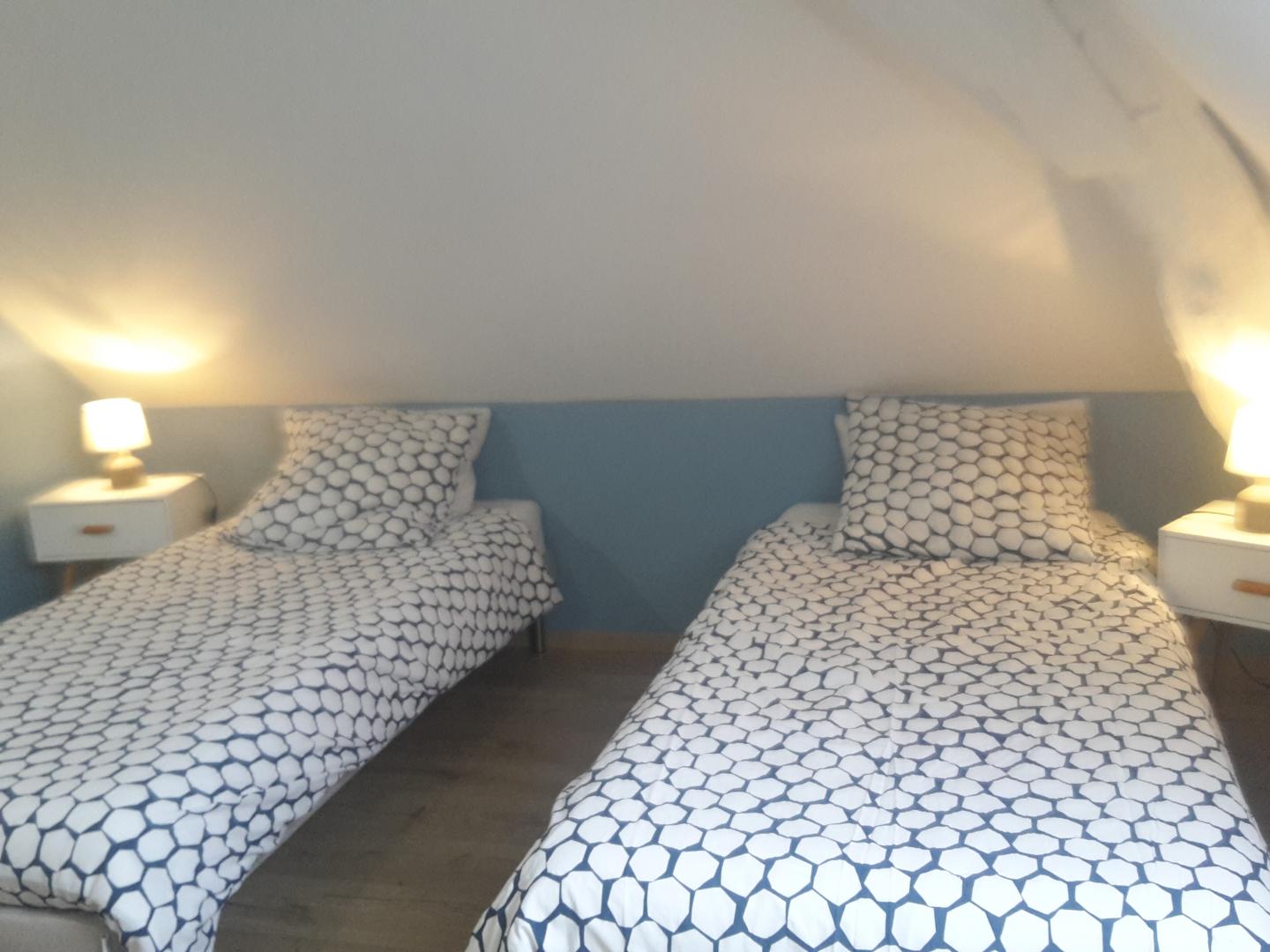 Chambre3 2éme étage 2 lits simples
(90x200)