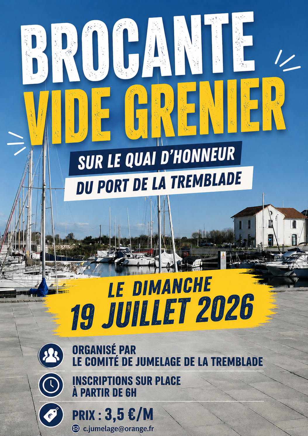 Brocante du Comité de jumelage