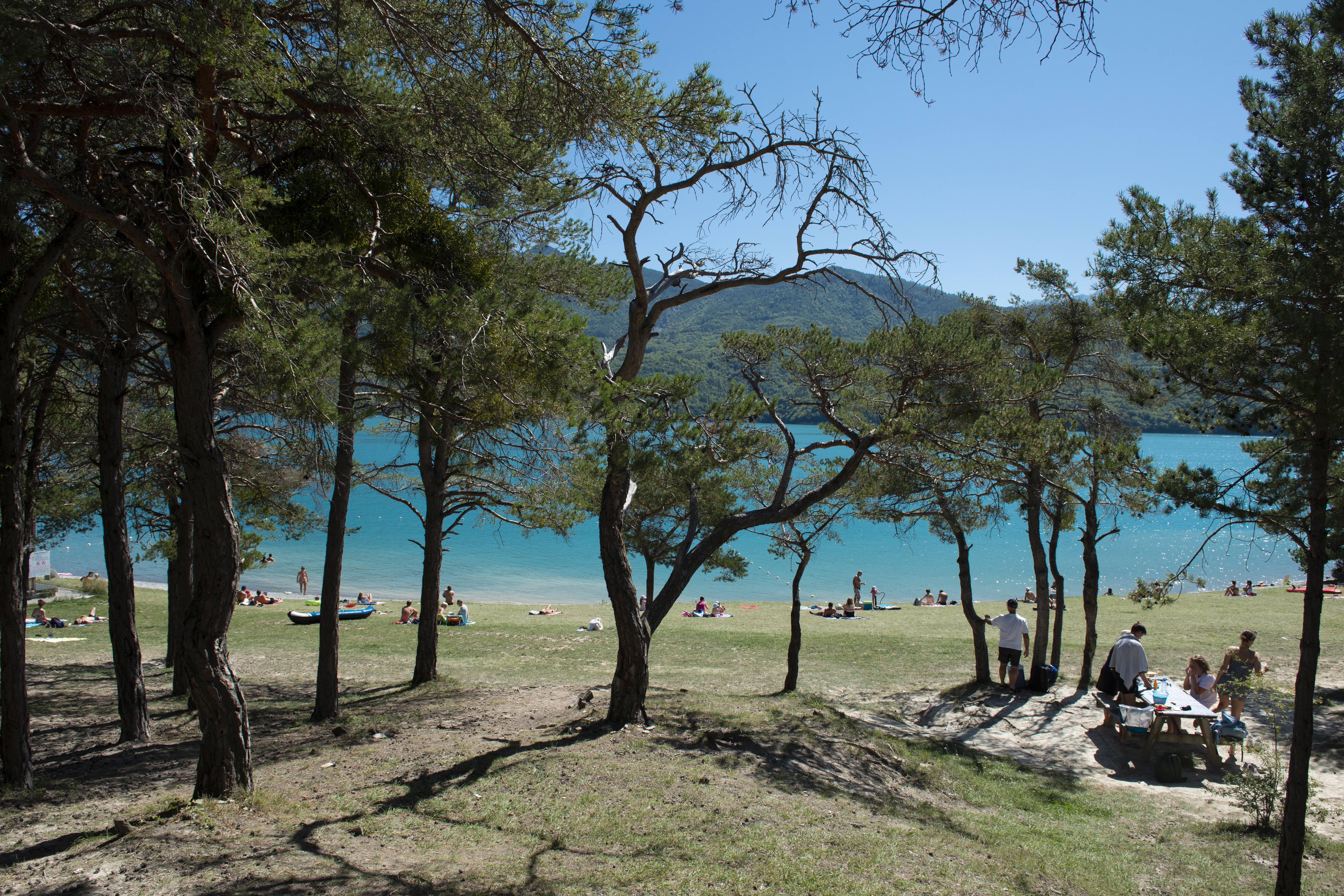 Plage des Trémouilles, Baie de Chanteloube - Chorges