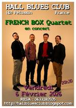 Concert "French Box Quartet" - Hall Blues Club_Pélussin