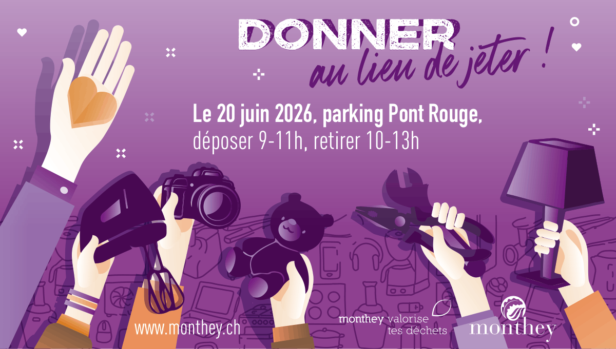 Donner au lieu de jeter 20 juin 2026