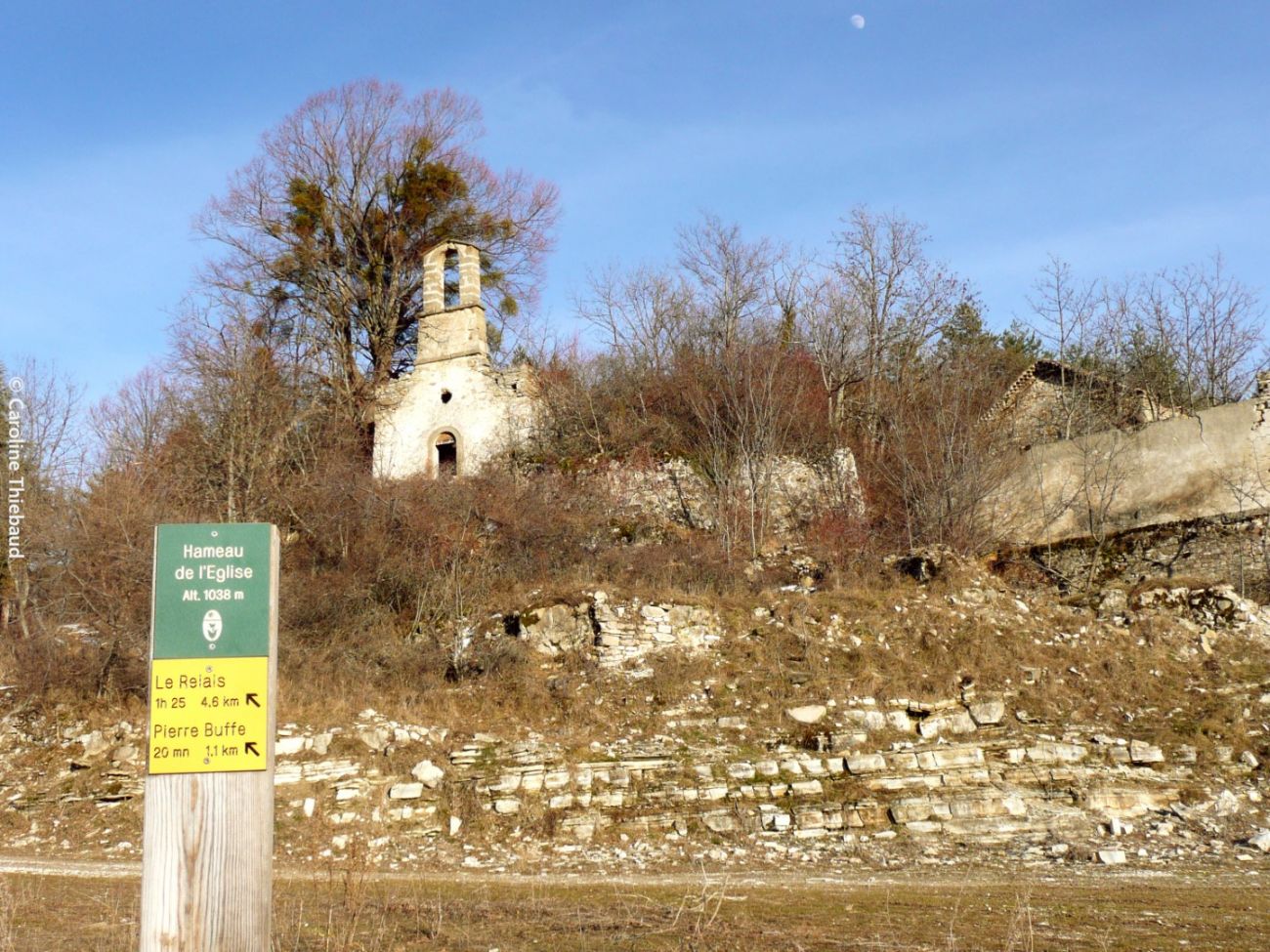 Les hameaux de l'Eglise et du Serre