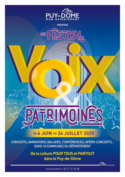 Festival Voix & Patrimoine à Saint-Nectaire