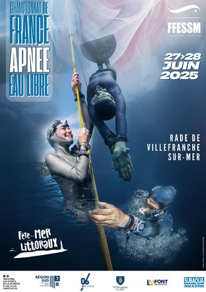 Campionato francese di apnea in acqua_Villefranche-sur-Mer