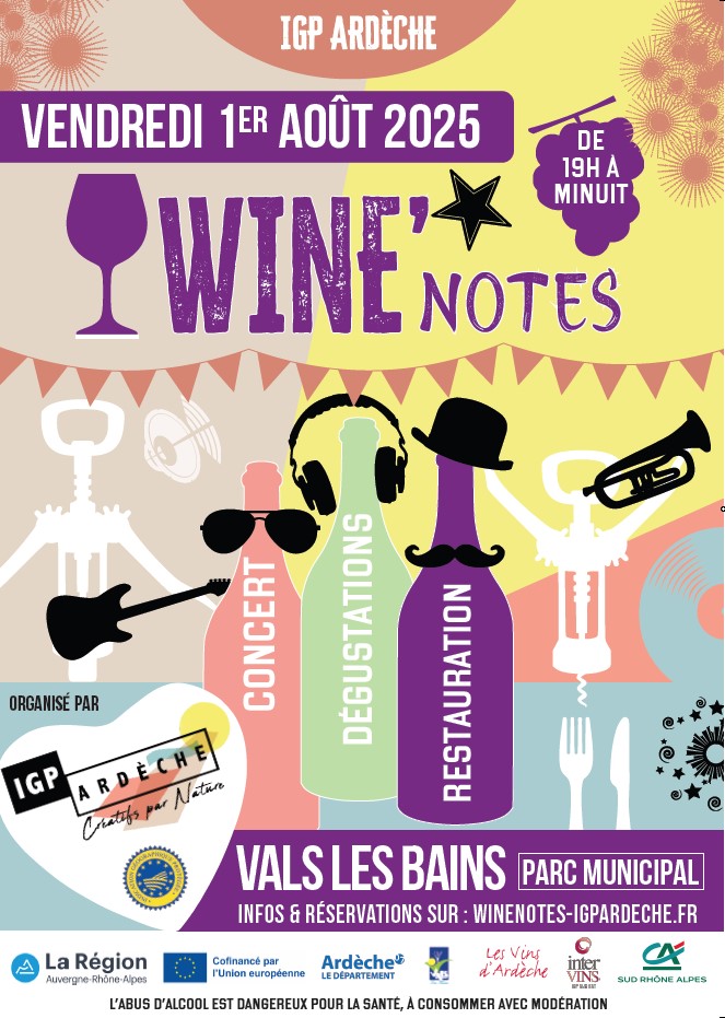 AFFICHE WINE NOTES 2025