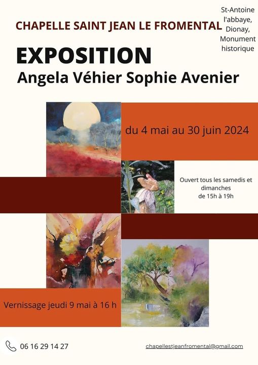 Exposition Angela Véhier Sophie Avenier