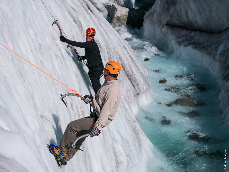 Ascension de Mur de Glace - Chamonix Seminaires