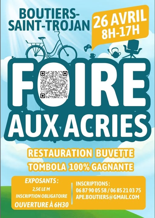 Foire aux acries 2026 | Vide-grenier