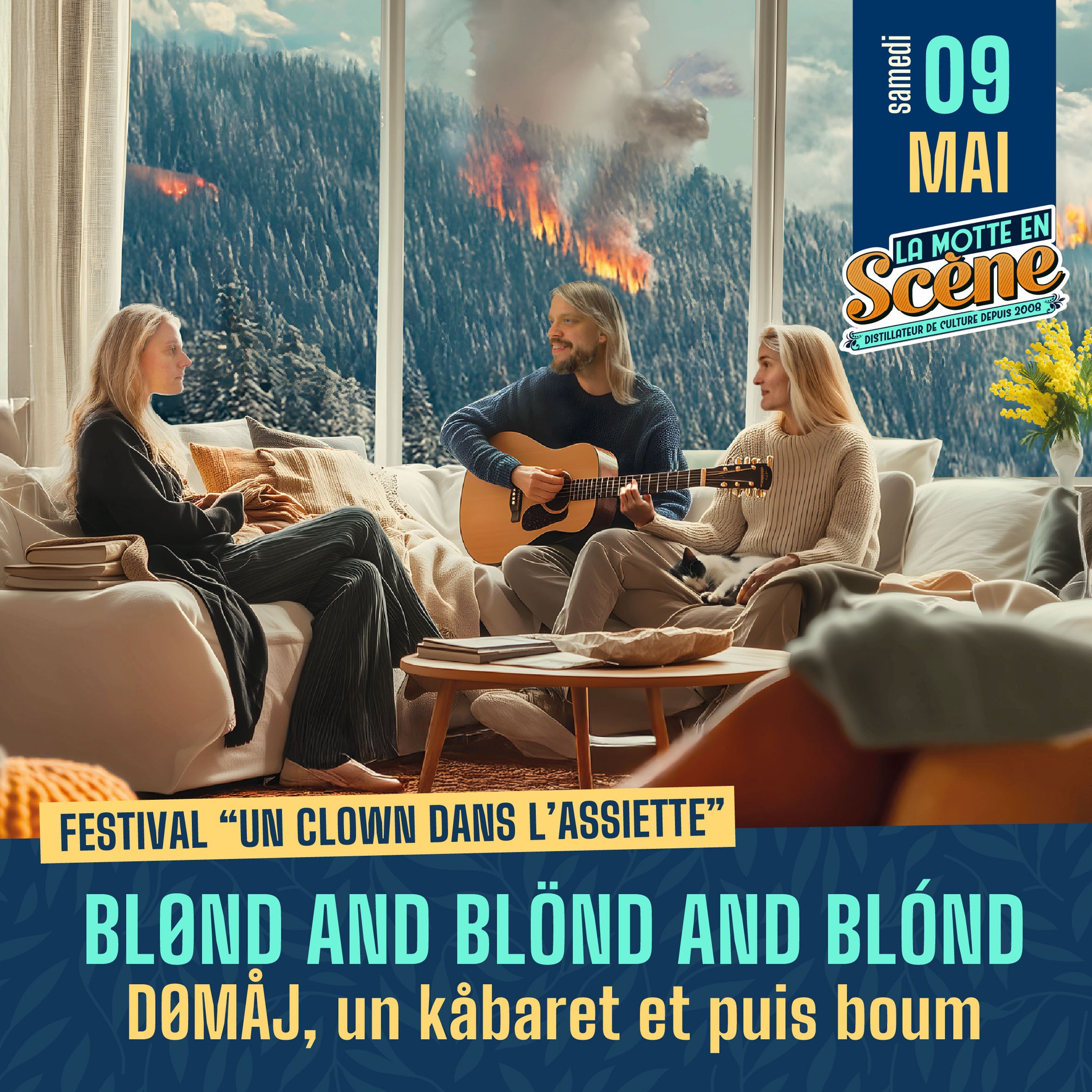 Festival « Un clown dans l’assiette » - BLØND AND BLÖND AND BLÓND