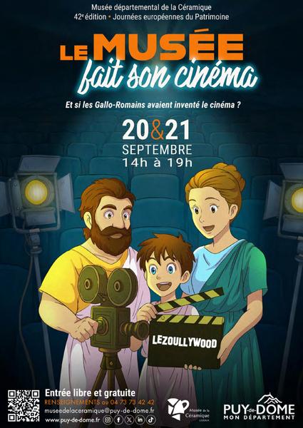 Journées européennes du Patrimoine : Le musée fait son cinéma