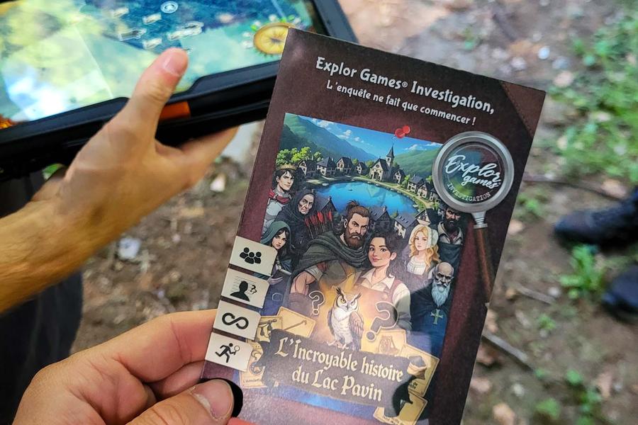 Explor Games® « L’incroyable histoire du lac Pavin »