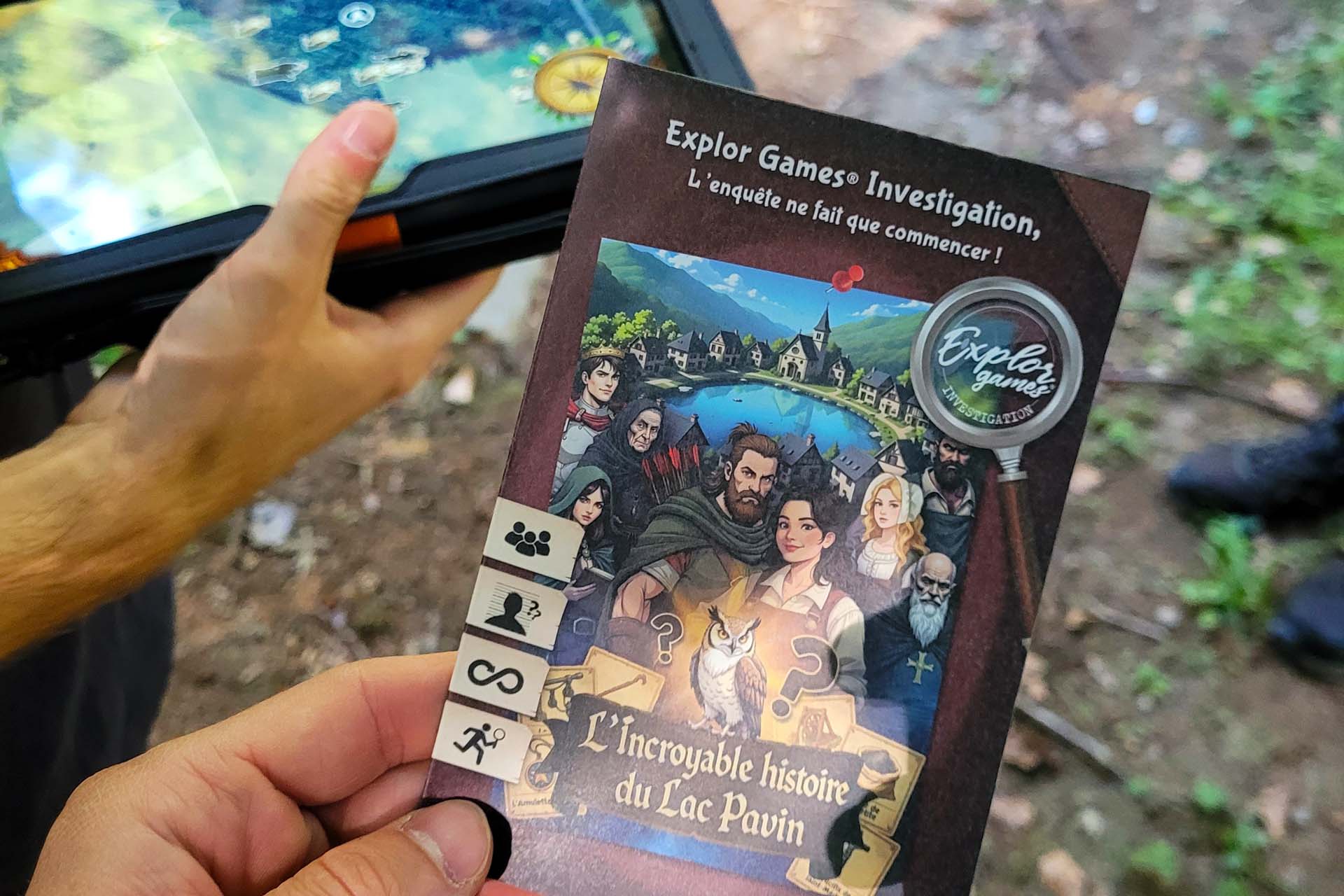 Explor Games® « L’incroyable histoire du lac Pavin »