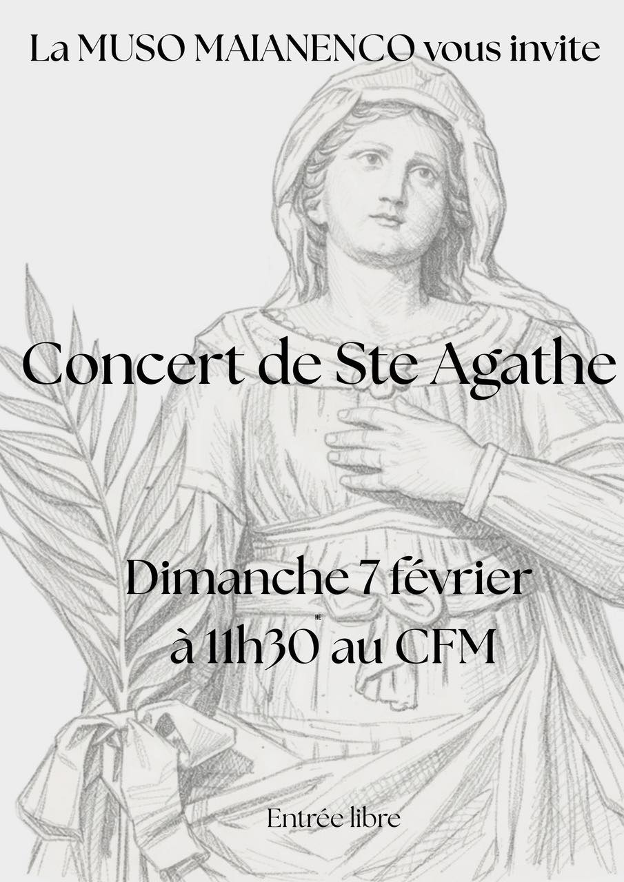 Concert de la Sainte Agathe de la Muso Maianenco