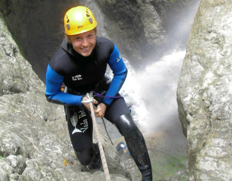 Canyoning expert adrénaline et apprentissage FBI canyoning Lathuile