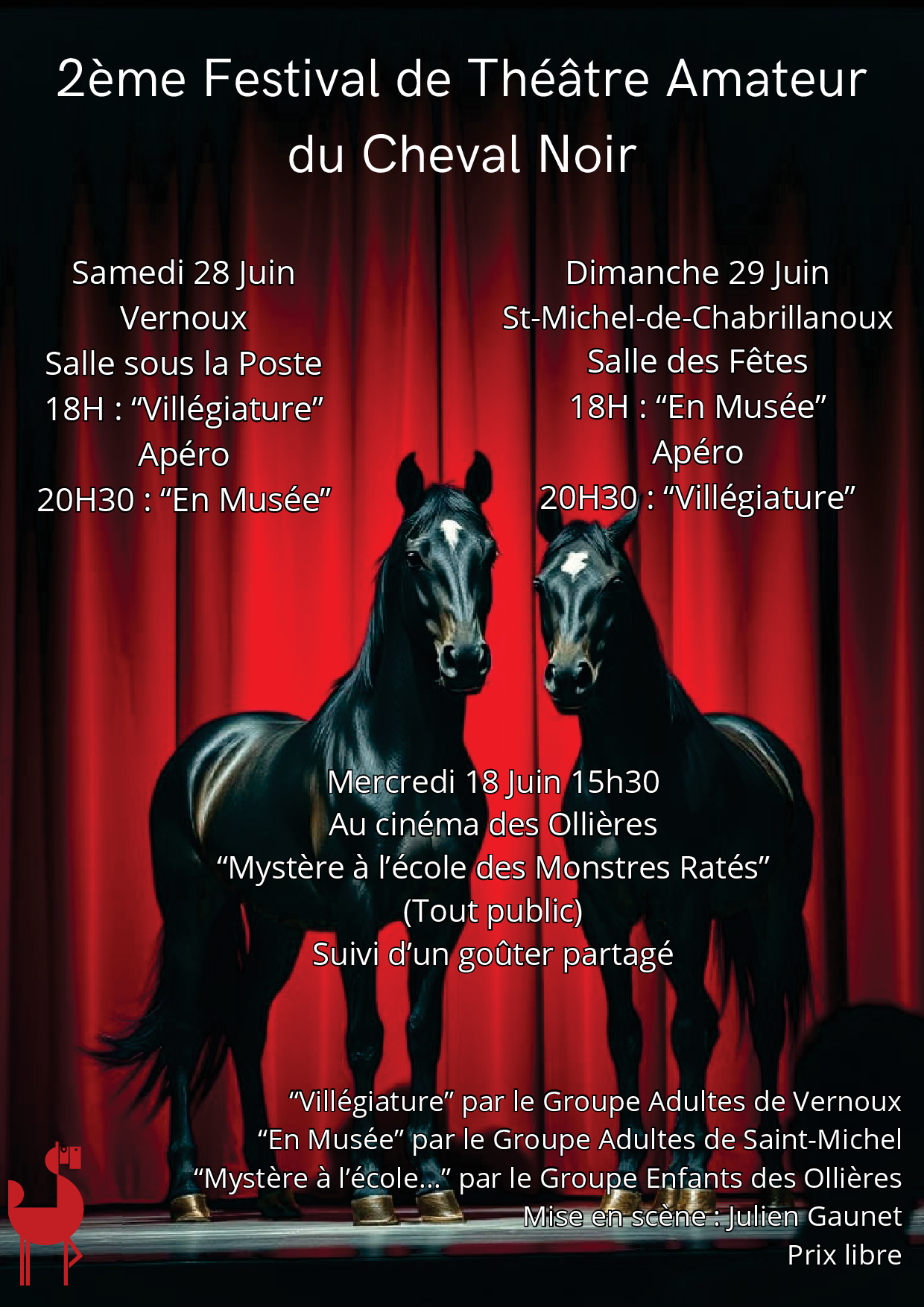 Affiche de la 2ème édition du 