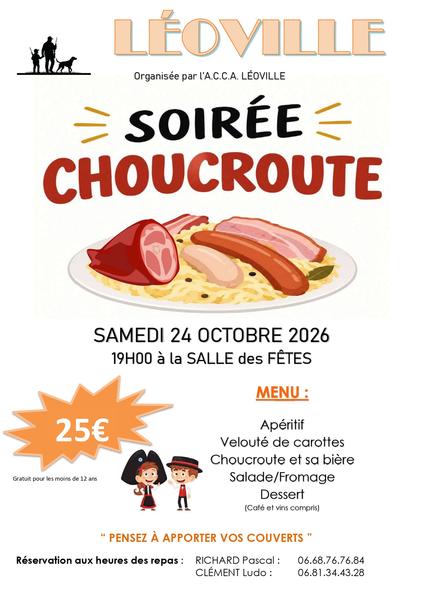 Soirée Choucroute