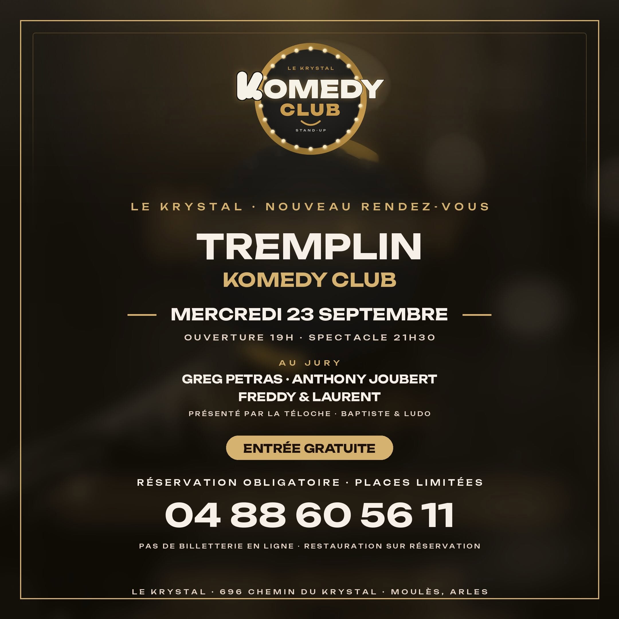 Tremplin Komedy Club – Jeunes talents