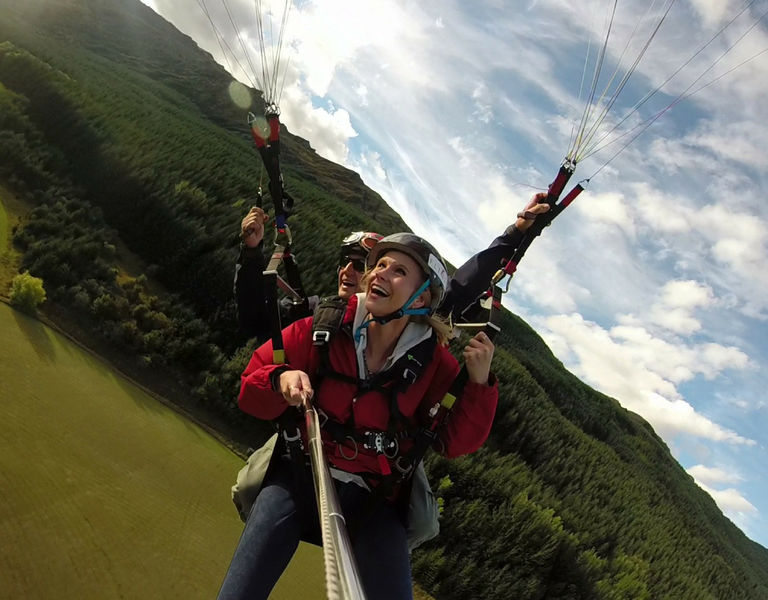 Tangatamanu parapente Bout du Lac d'Annecy Doussard