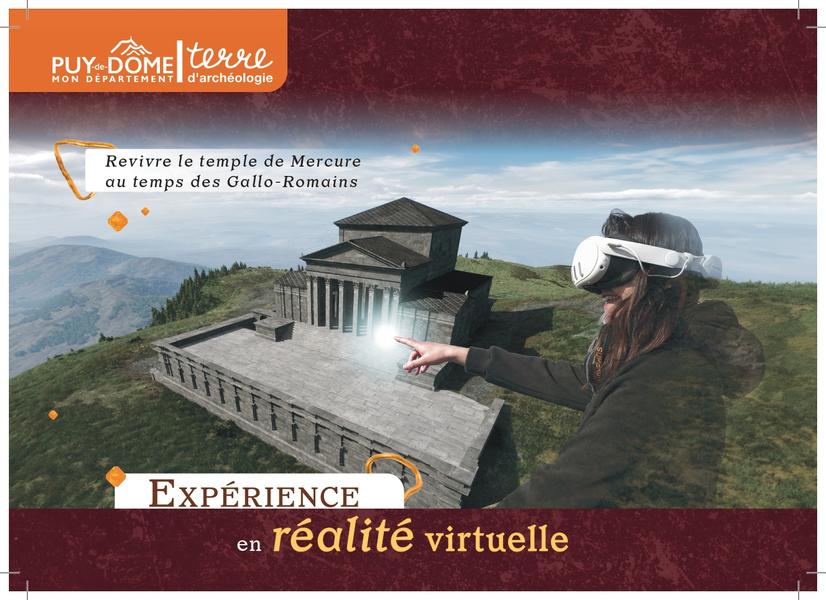 Festival Connexions 2025 - Animation Revivre le temple de Mercure au temps des Gallo-Romains