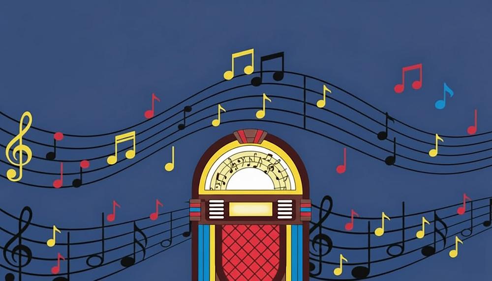 Live jukebox in La Joyeuse