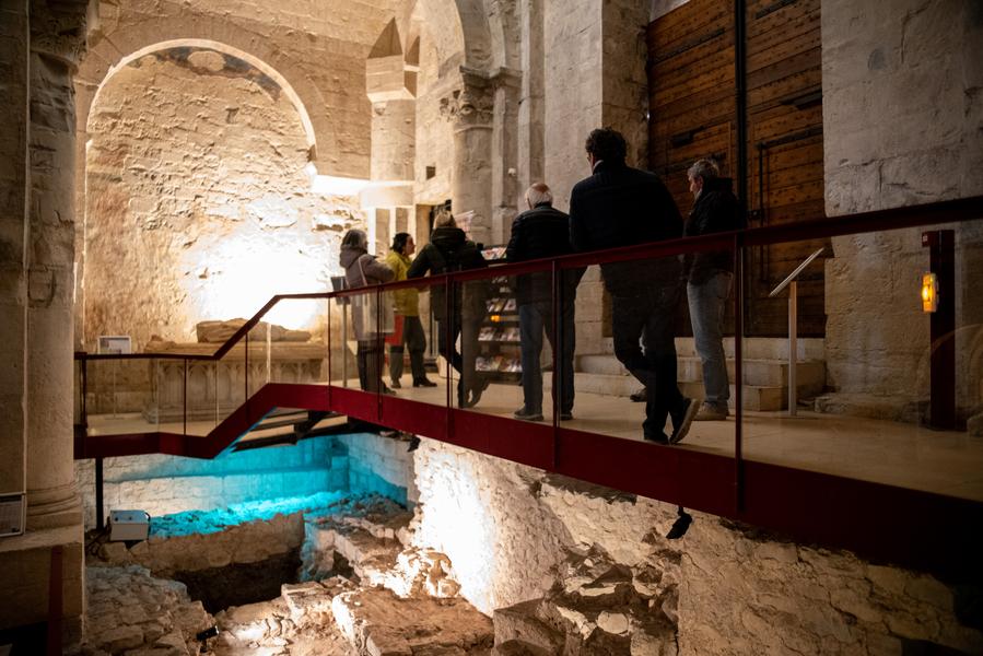 Visite guidée de l’Abbatiale de Cruas_Cruas