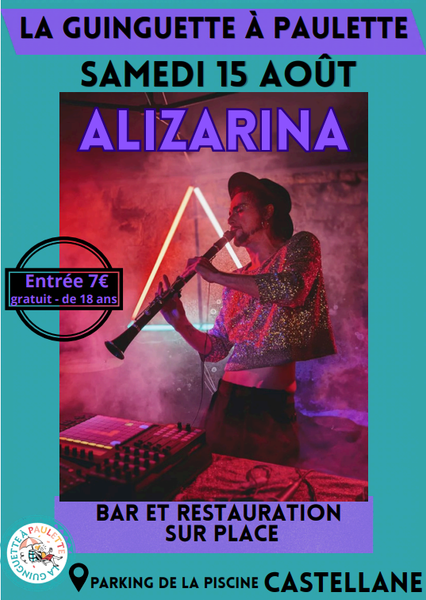 Alizarina en concert_Castellane