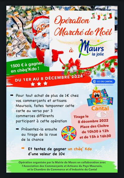 Marché de Noël à Maurs