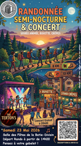 affiche rando concert