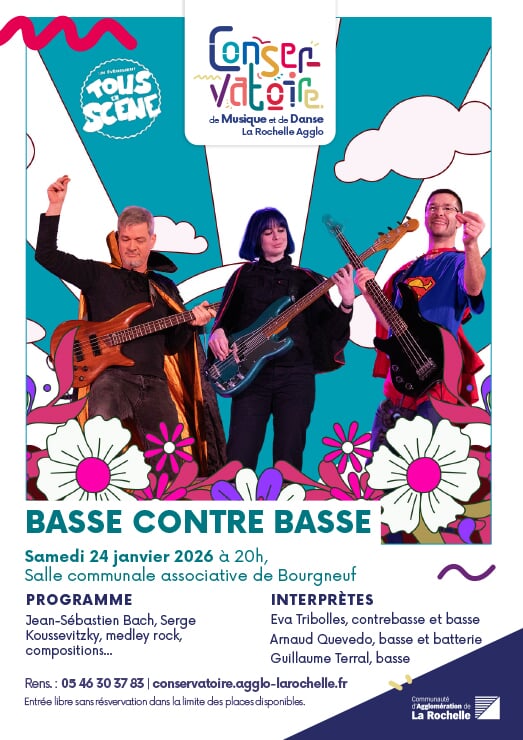 Concert - Tous en scène - Basse contre basse