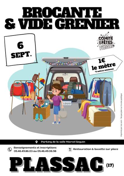 Brocante et vide-grenier