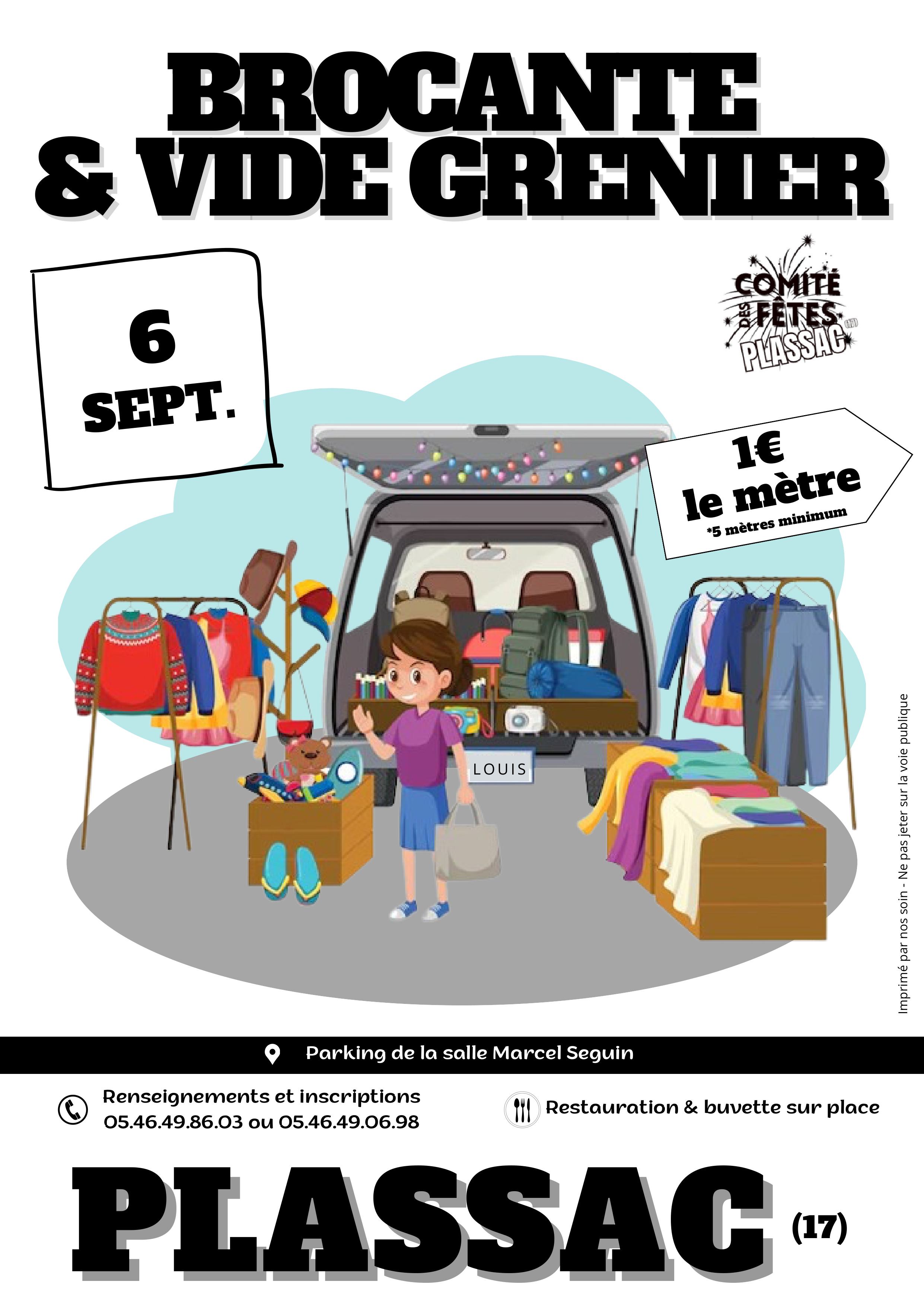 Brocante et vide-grenier