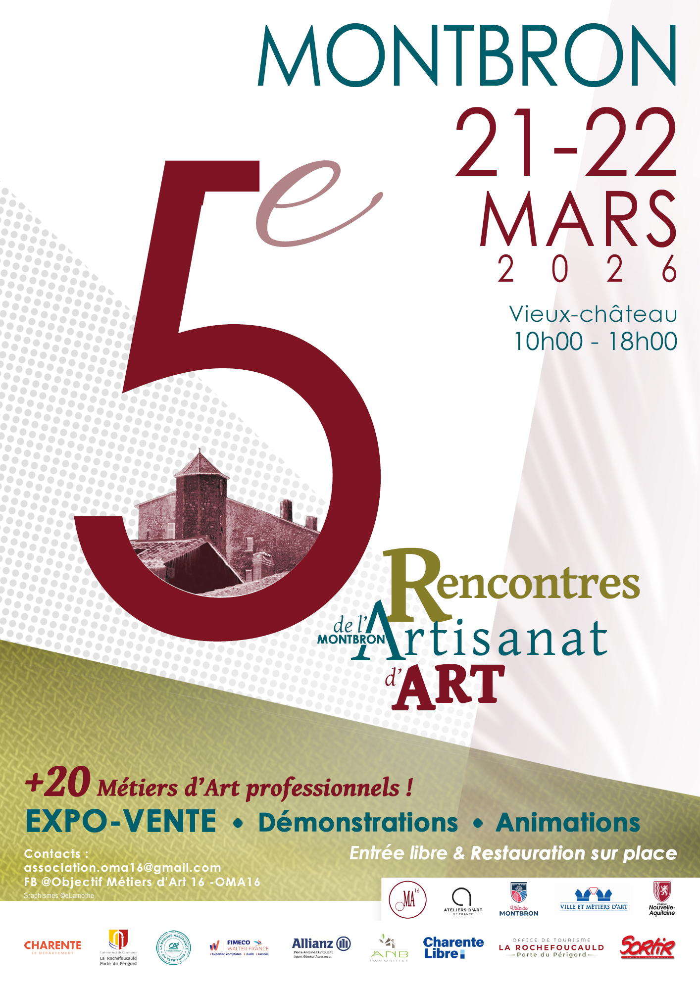 5e Rencontres de l'artisanat d'art de Montbron