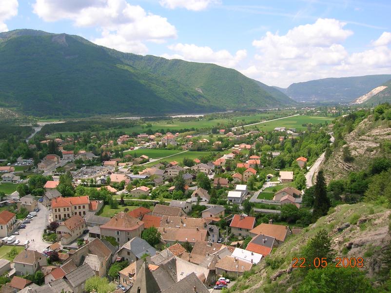 La Roche-des-Arnauds vue d'en haut - © OTSDB Concert Harmonie franco-belge_La Roche-des-Arnauds - © OTSDB