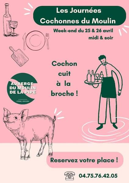 Les Journées Cochonnes du Moulin_Omblèze