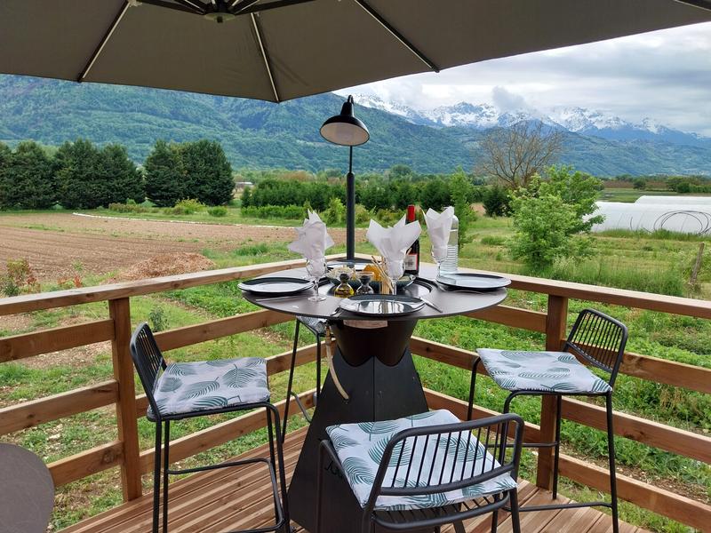 Table brasero exterieure