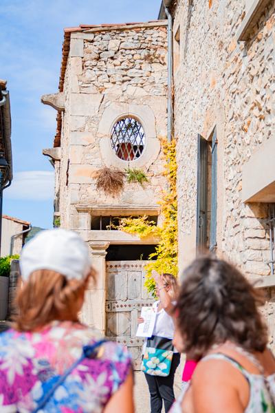 Visite commentée du vieux village de Sauzet suivie d'une dégustation_Sauzet