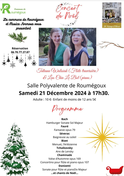 Concert de Noël à Roumégoux