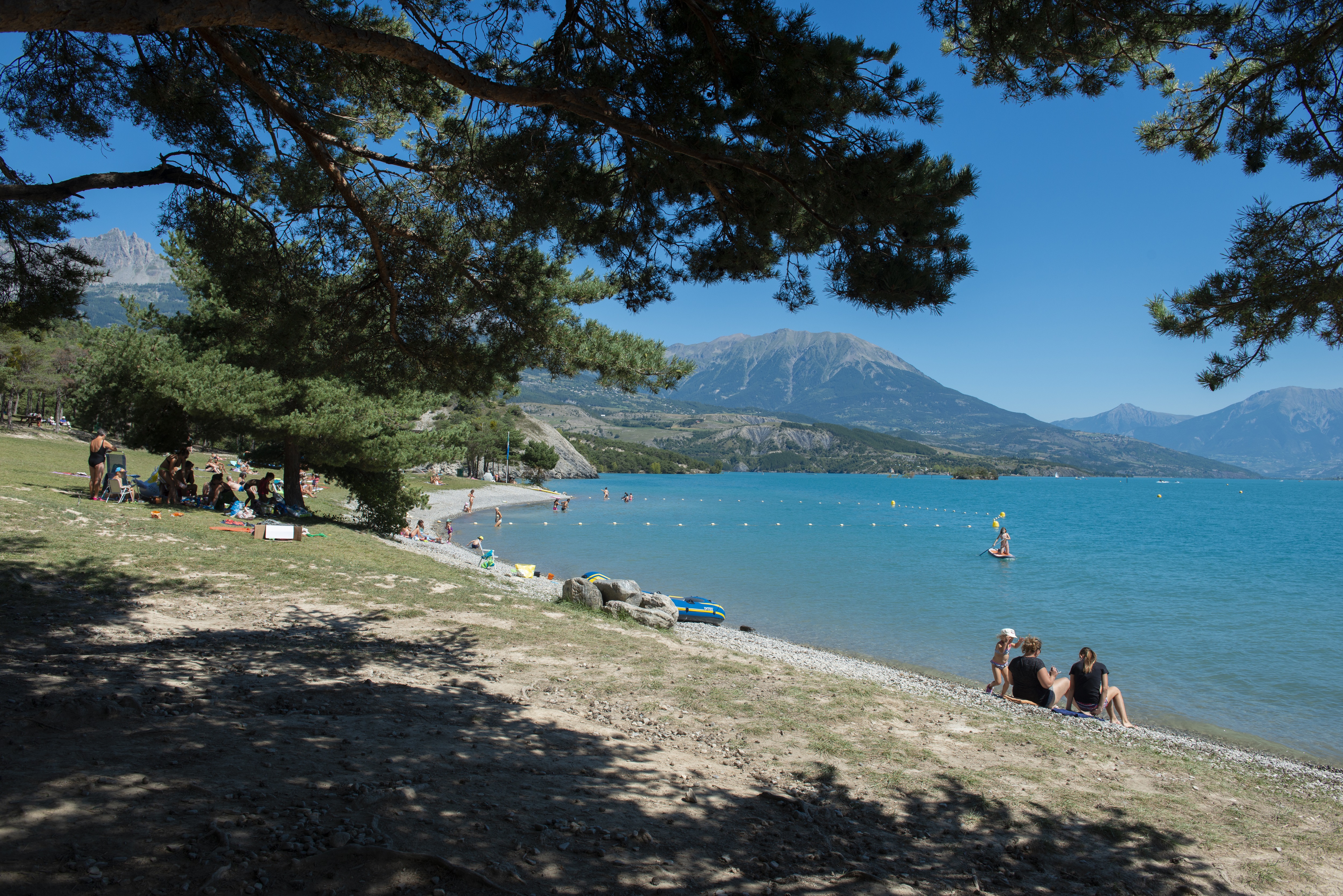 Plage des Trémouilles, Baie de Chanteloube - Chorges