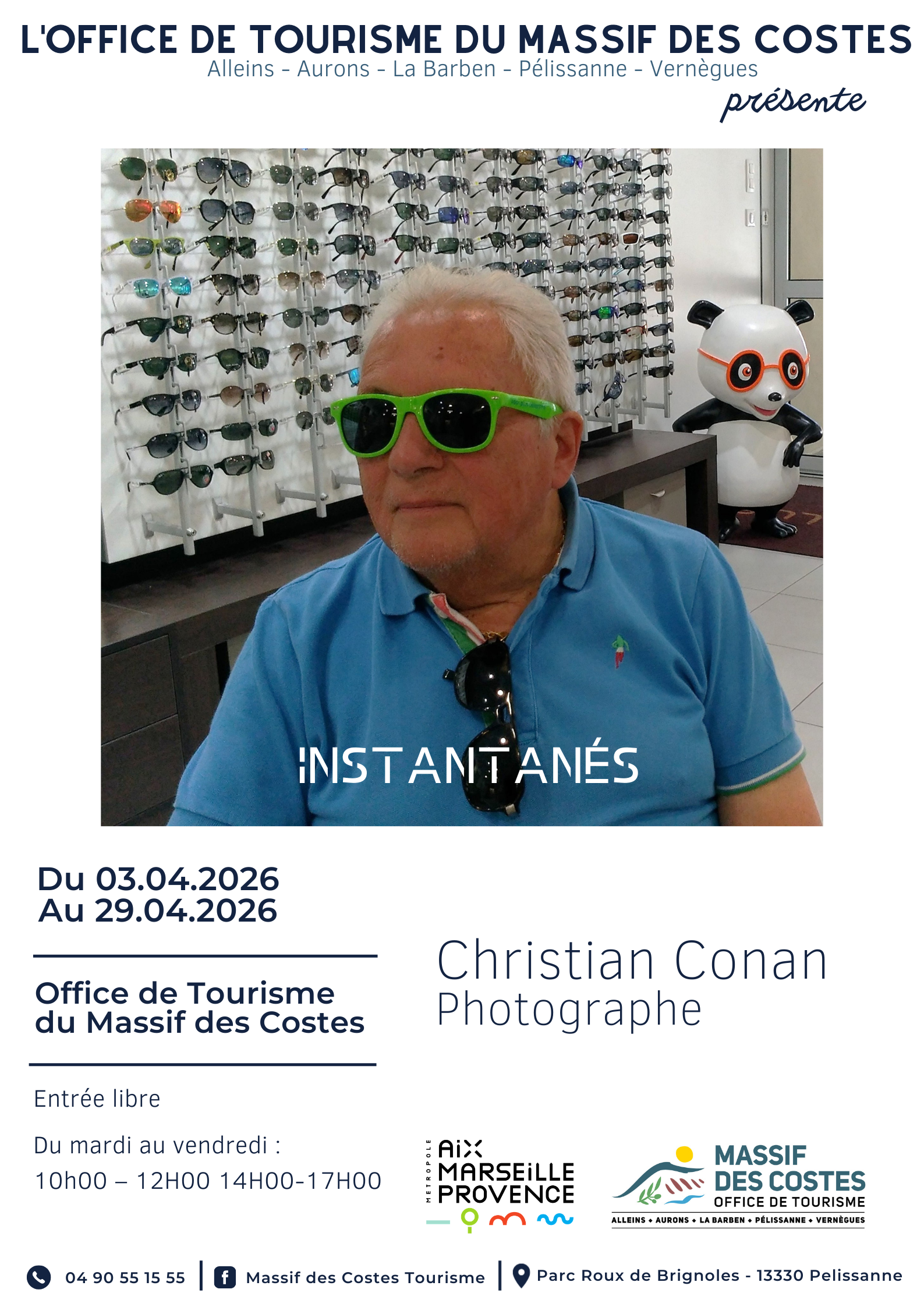 Instantanés : exposition hommage à Christian Conan, photographe