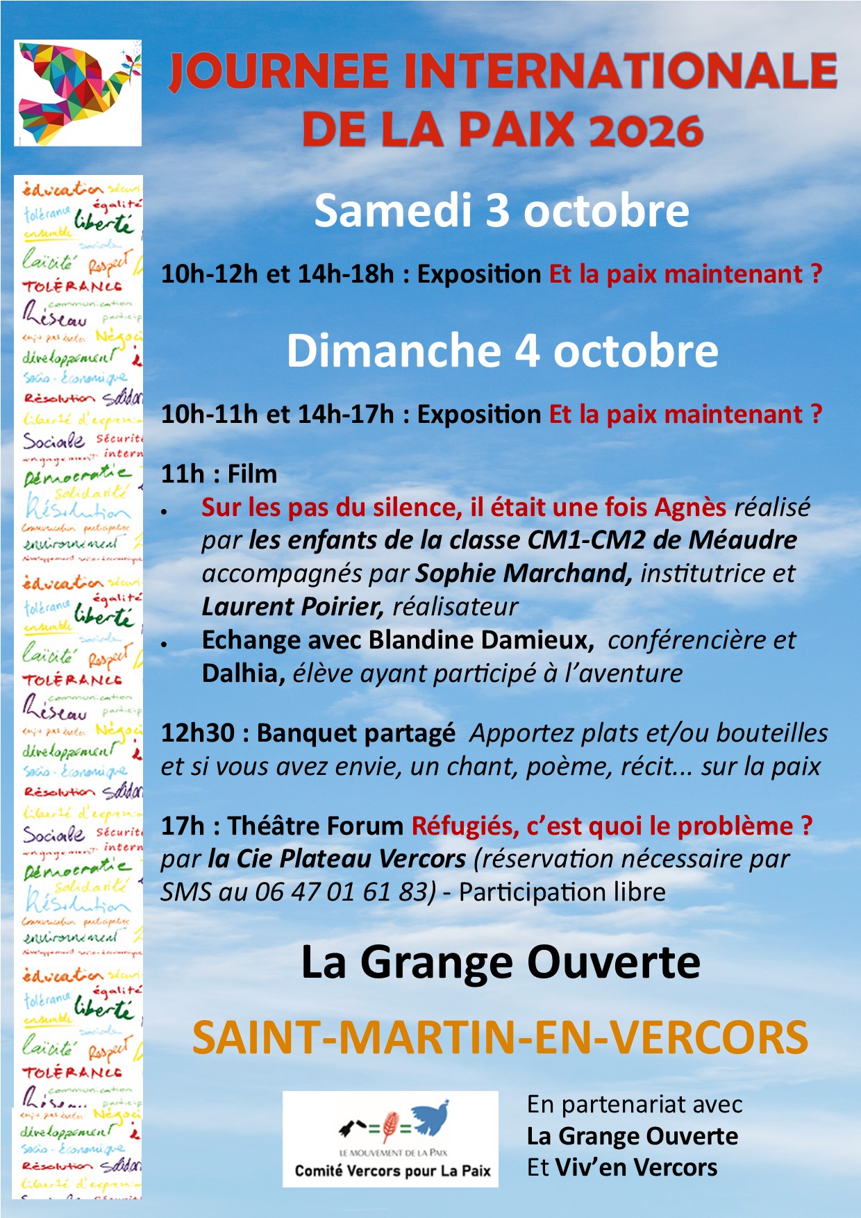 Journée internationale de la paix_Saint-Martin-en-Vercors