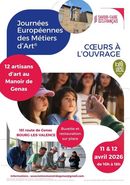Exposition collective au Manoir de Genas - Journées Européennes des Métiers d'Art_Bourg-lès-Valence