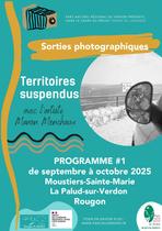 Affiche Territoires suspendus - rencontres photographiques