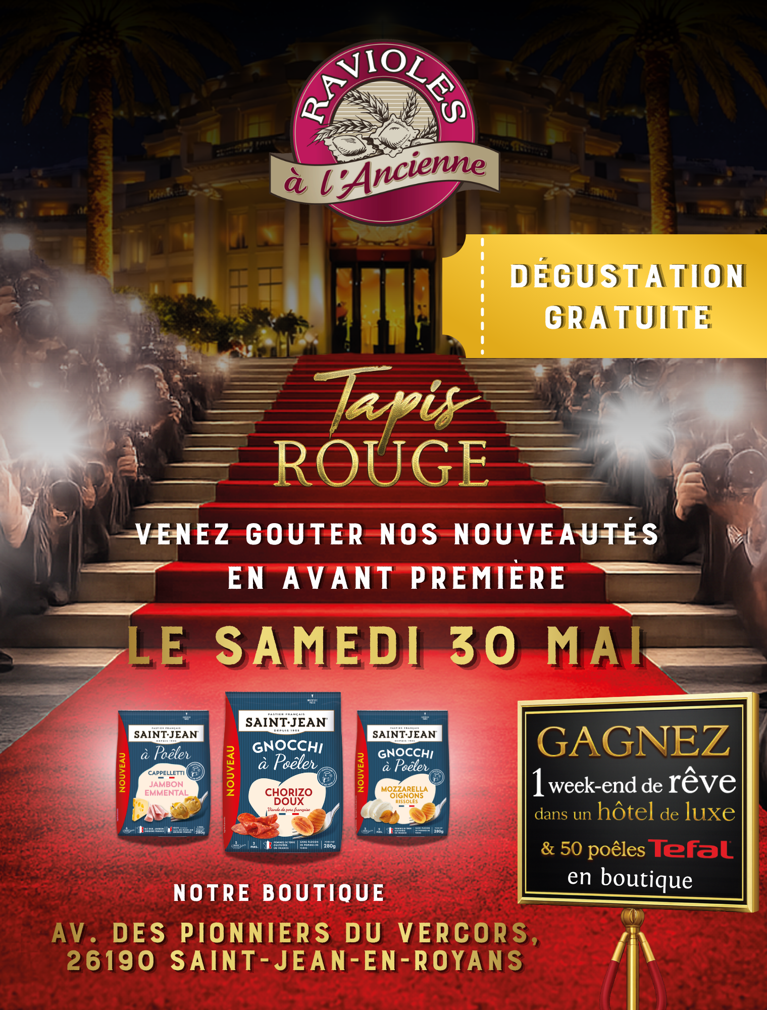 Dégustation - Boutique Ravioles à l'ancienne