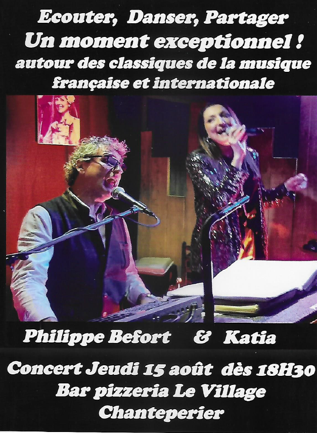 Concert Philippe Befort et Katia