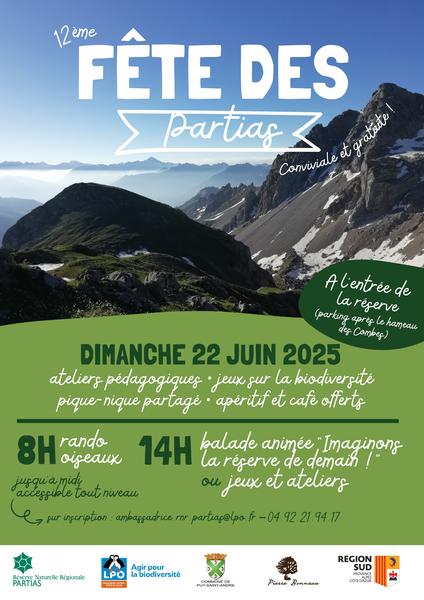 - © RNR des Partias Fête des Partias_Puy-Saint-André - © RNR des Partias